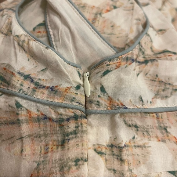 Free People Love Birds Hummingbird Maxi Dress Women’s Size 8 Boho High Low Beach - Picture 12 of 13